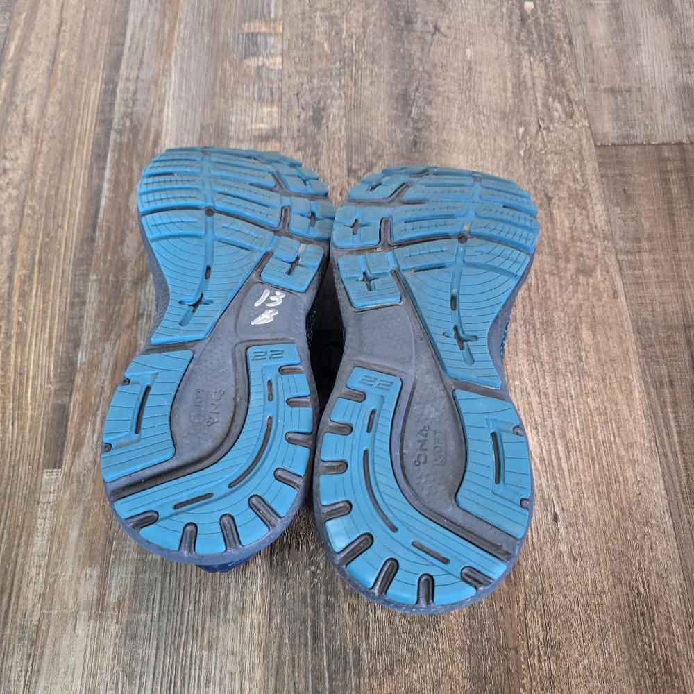 Brooks Adrenaline GTS 22 Titan Teal Gray Athletic  Running Shoes Men  8.5 M D - Picture 8 of 14